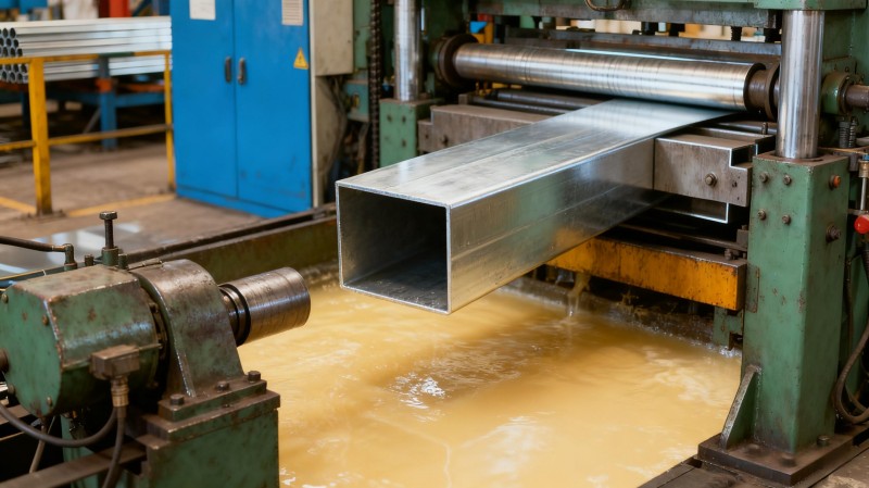 个旧镀锌方矩管生产